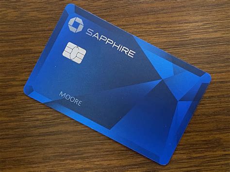 Chase Sapphire credit card